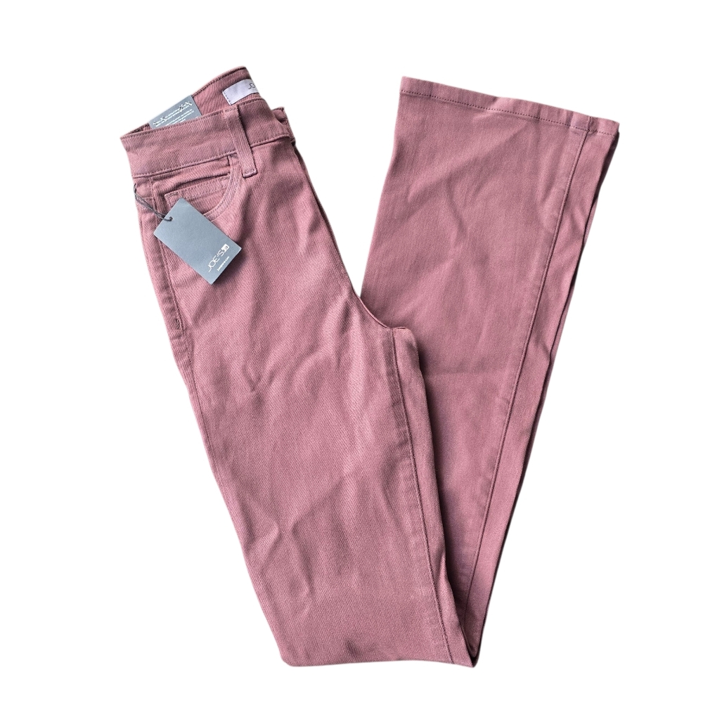 Joe's Jeans Mauve Jeans High Rise Bootcut Coated Size 24 NWT